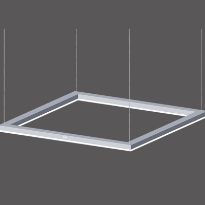 Đèn LED Khung Vuông Treo Trần Chiếu Sáng Trực Tiếp VTM0195S-80W-D
