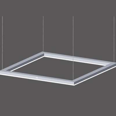 Đèn Thả Trần Hình Vuông Chiếu Sáng Trực Tiếp VTM0195S-80W-D